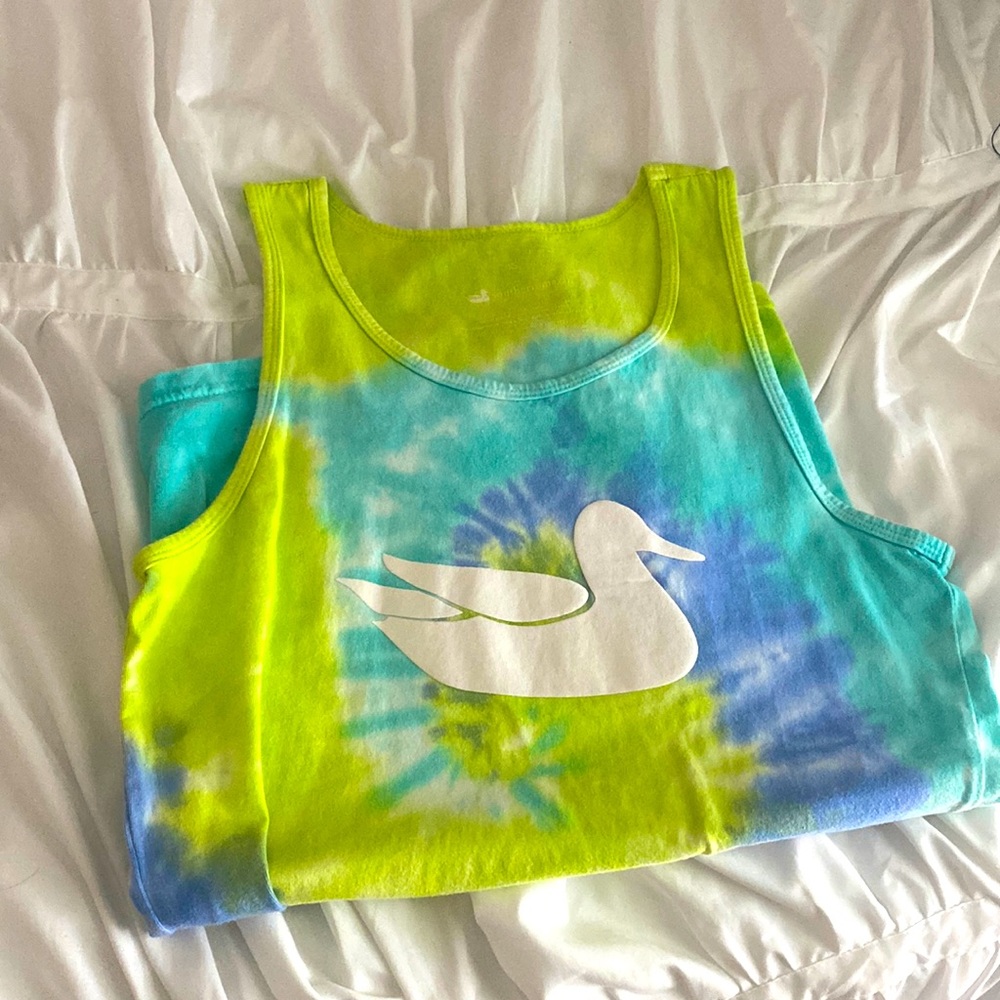 Southern Marsh tie dye tank XS